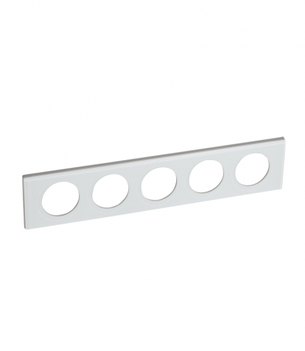 CELIANE Ramka szkło kaolin pięciokrotna pozioma/pionowa Legrand 069320