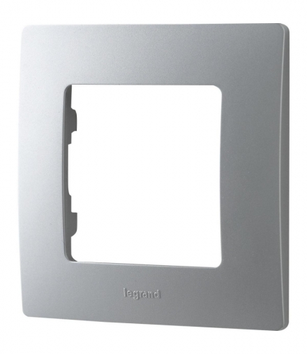 Niloe Ramka Pojedyncza - Aluminium Legrand 397041