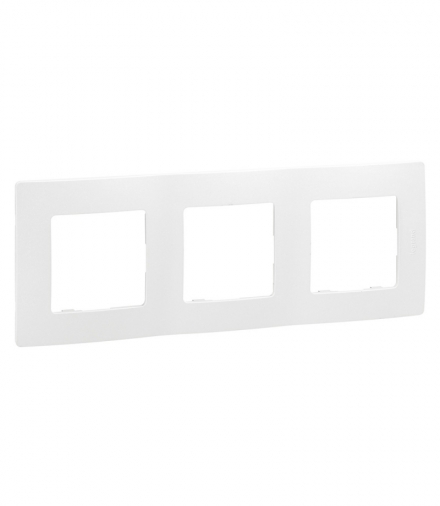 Niloe Ramka Potrójna - Biała Legrand 665003