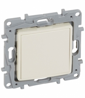 Niloe Adapter do montażu 2 mechanizmów Mosaic w osprzęcie Niloe Kremowy Legrand 665295