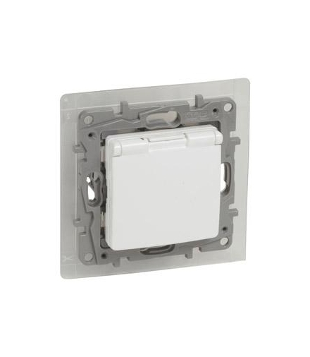 Niloe/Niloe Selection - Gniazdo 2P+Z - IP44 16 A - 250 V - bez przesłony, zaciski śrubowe - Białe Legrand 764561
