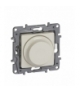 Niloe Ściemniacz obrotowy 300 W - 2 przewodowy - Kremowy Legrand 764688