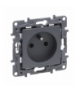 Niloe Selection Gniazdo 2P+Z 16 A 250 V (bez przesłony, zaciski śrubowe) Stalowy Legrand 762340