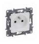 Niloe Selection Gniazdo 2P+Z 16 A 250 V (z przesłoną, zaciski automatyczne) Perła Legrand 762425