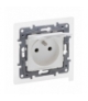 Niloe Selection Gniazdo 2P+Z IP44 16 A 250 V z przesłoną, zaciski śrubowe Perła Legrand 762437
