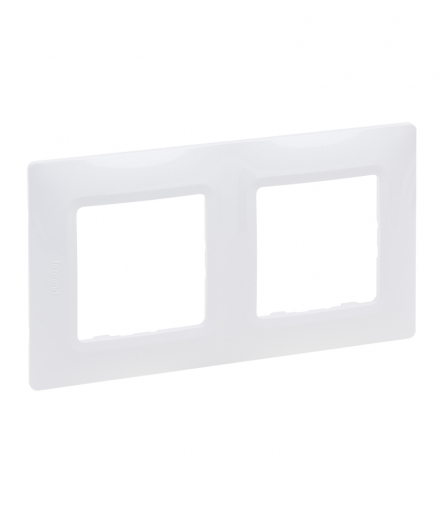 Niloe Selection Ramka Podwójna Biały Legrand 762002