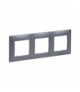 Niloe Selection Ramka Potrójna Stalowy Legrand 762053