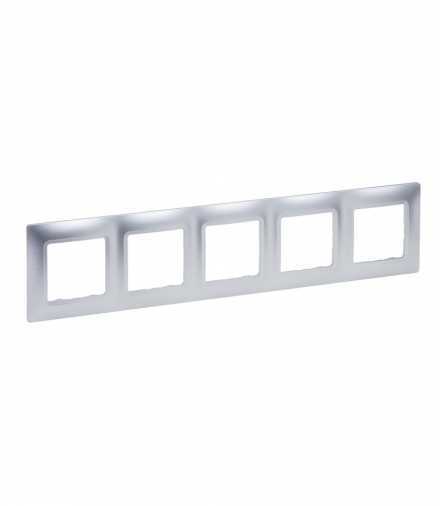 Niloe Selection Ramka Pięciokrotna Aluminium Legrand 762015