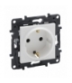 Niloe Step Gniazdo Schuko 2P+Z 16 A - 230 V , zaciski śrubowe - Białe Legrand 863121