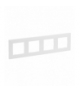 Niloe Step Ramka Poczwórna - Biała Legrand 863194