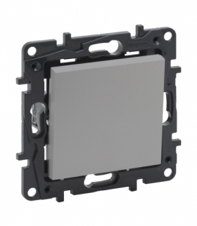 Niloe Step Łącznik jednobiegunowy 10 AX - Aluminium Legrand 863301