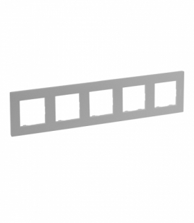 Niloe Step Ramka Pięciokrotna - Aluminium Legrand 863395