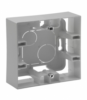 Niloe Step Puszka natynkowa pojedyncza - Aluminium Legrand 863397