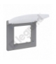 Niloe Step Ramka Pojedyncza IP44 - Aluminium Legrand 863396