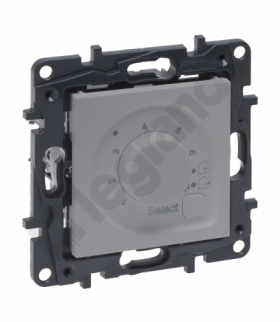 Niloe Step Termostat do ogrzewania podłogowego - Aluminium Legrand 863342