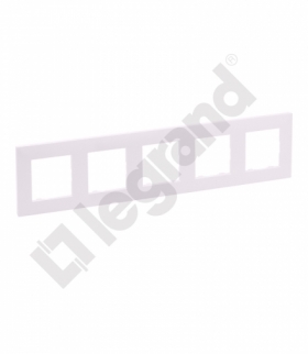 Niloe Step Ramka Pięciokrotna Pudrowy róż Legrand 863295