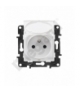 Niloe Step Gniazdo 2P+Z - IP44 16 A - 230 V - z przesłoną, zaciski automatyczne - Białe Legrand 863136