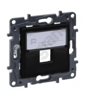 Niloe Step Adapter do złączy pojedynczych typu Keystone - Czarny Legrand 863587