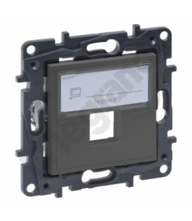 Niloe Step Adapter do złączy pojedynczych typu Keystone - Stalowy Legrand 863487