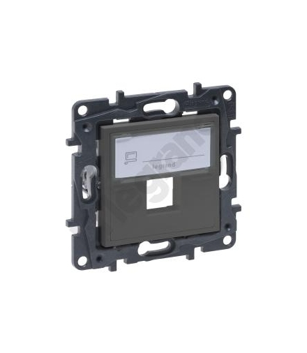 Niloe Step Adapter do złączy pojedynczych typu Keystone - Stalowy Legrand 863487