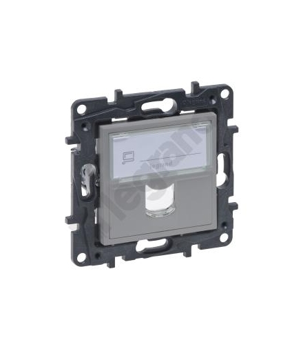 Niloe Step Adapter do złączy pojedynczych typu Systimax - Aluminium Legrand 863388