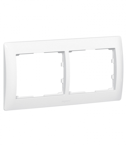 SISTENA LIFE Ramka ARCTIC podwójna pozioma Legrand 771002