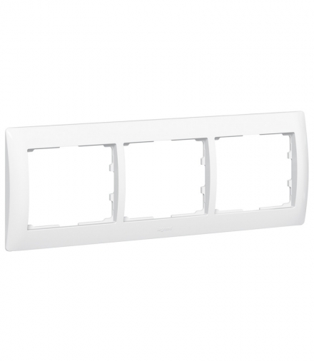 SISTENA LIFE Ramka ARCTIC potrójna pozioma Legrand 771003