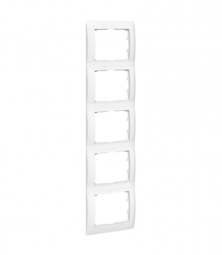 SISTENA LIFE Ramka ARCTIC pięciokrotna pionowa Legrand 771009