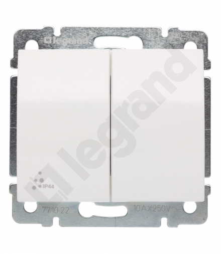 SISTENA LIFE IP44 Łącznik jednobiegunowy ARCTIC 10AX-250V Legrand 771022