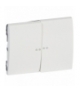 SISTENA LIFE Klawisz ARCTIC podwójny do mechanizmów podświetlanych Legrand 771079