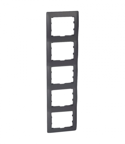 SISTENA LIFE Ramka CHOCO pięciokrotna pionowa Legrand 771209