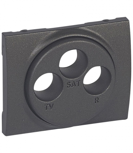 SISTENA LIFE Plakietka CHOCO do gniazd TV-RD-SAT Legrand 771273