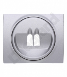 SISTENA LIFE Plakietka METALIC do gniazda głośnikowego pojedynczego Legrand 771300