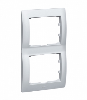 SISTENA LIFE Ramka METALIC podwójna pionowa Legrand 771306