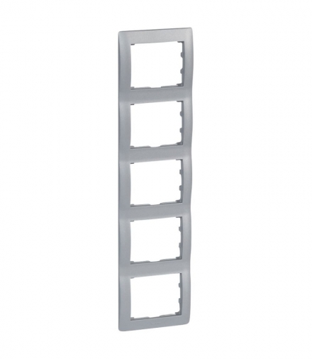 SISTENA LIFE Ramka METALIC pięciokrotna pionowa Legrand 771309