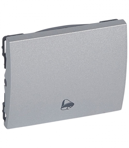 SISTENA LIFE Klawisz METALIC pojedynczy z symbolem dzwonka Legrand 771346