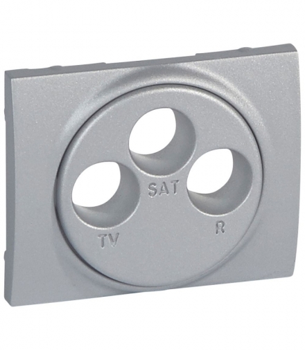 SISTENA LIFE Plakietka METALIC do gniazd TV-RD-SAT Legrand 771373