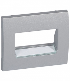 SISTENA LIFE Plakietka METALIC do gniazd telefonicznych i komputerowych Legrand 771375