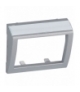 SISTENA - PLAKIETKA KOLOR ALUMINIUM DO GNIAZDA RJ45 STP Legrand 771384