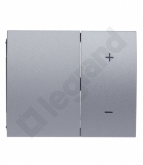 SISTENA LIFE Plakietka METALIC do regulatorów oświetlenia przyciskowych Legrand 771386