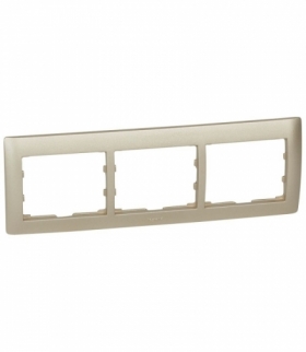 SISTENA LIFE Ramka TITAN potrójna pozioma Legrand 771403