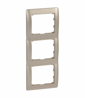 SISTENA LIFE Ramka TITAN potrójna pionowa Legrand 771407