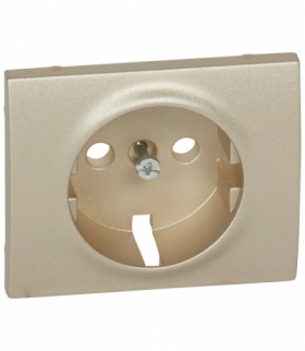 SISTENA LIFE Plakietka TITAN gniazda 2P+Z SCHUKO Legrand 771420