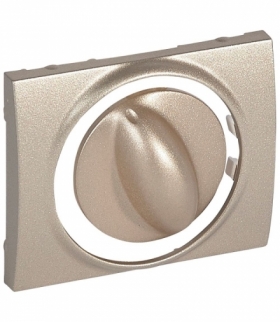 SISTENA LIFE Plakietka TITAN z otworem 46,5mm +pokrętło do sterowania wentylacją Legrand 771457