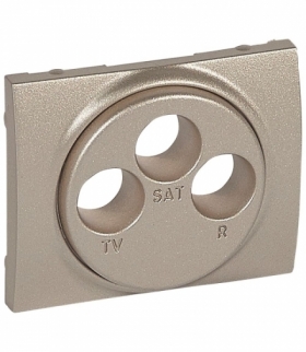 SISTENA LIFE Plakietka TITAN do gniazd TV-RD-SAT Legrand 771473