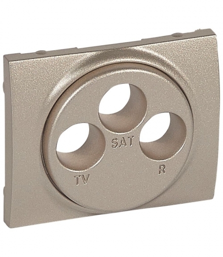 SISTENA LIFE Plakietka TITAN do gniazd TV-RD-SAT Legrand 771473