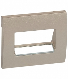 SISTENA LIFE Plakietka TITAN do gniazd telefonicznych i komputerowych Legrand 771475