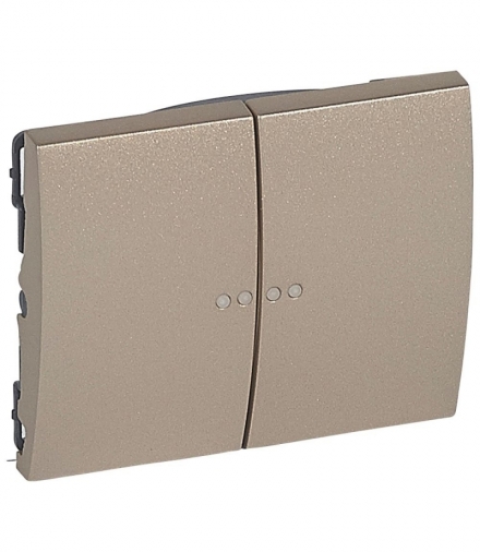 SISTENA LIFE Klawisz TITAN podwójny do mechanizmów podświetlanych Legrand 771479