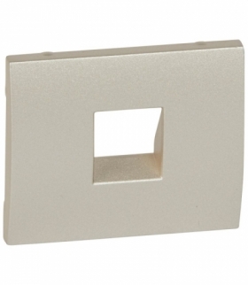 SISTENA LIFE Plakietka TITAN do pojedynczego gniazda telefonicznego Legrand 771495