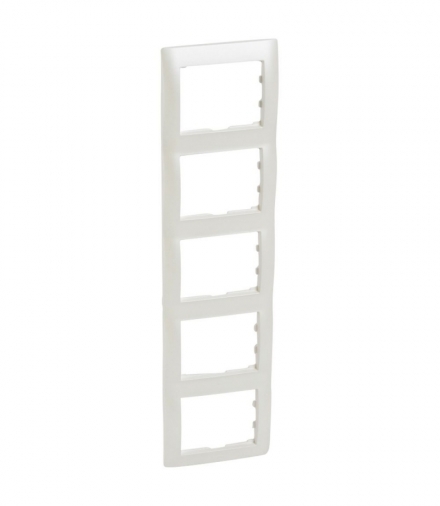 SISTENA LIFE Ramka PEARL pięciokrotna pionowa Legrand 771509